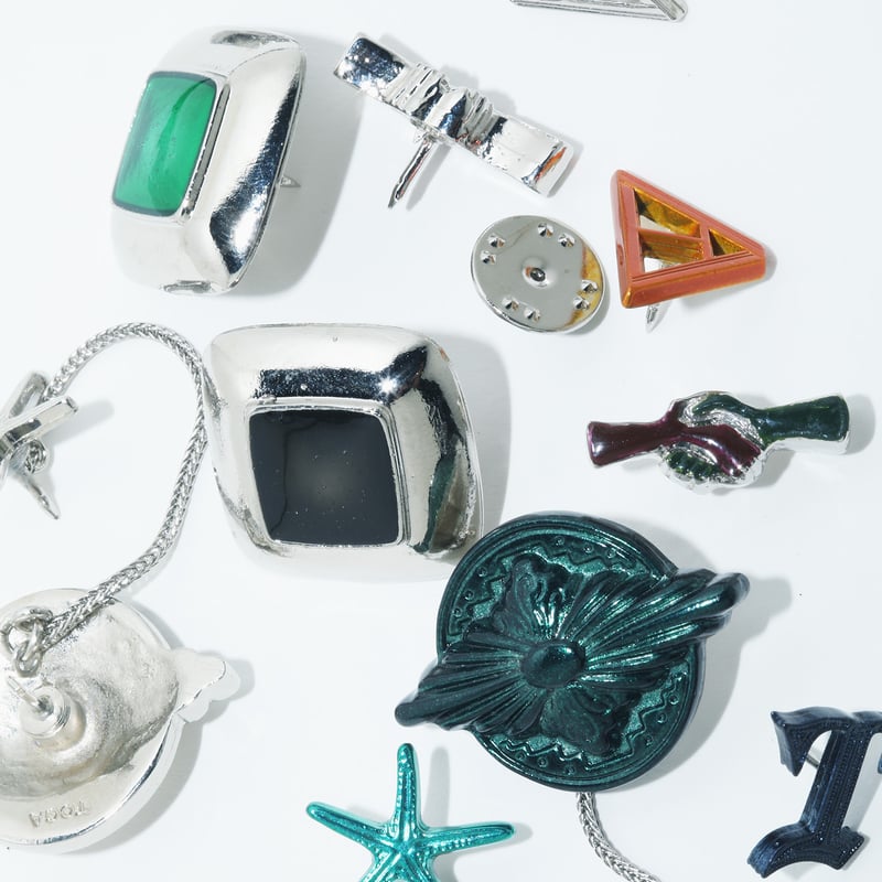 TOGA TOO / Metal pin set | glitter ONLINE STORE