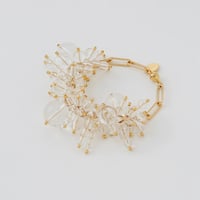 murral　/　Dripping clear bracelet