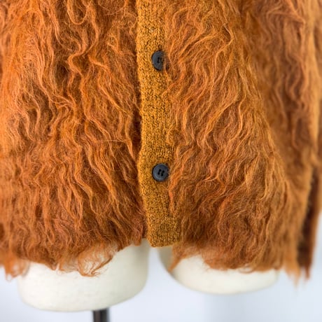 TOGA TOO / Shaggy knit cardigan
