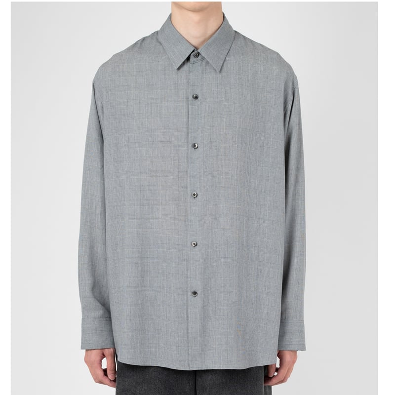 LADMUSICIAN 26ss グレンチェックボウリングシャツ LADMUSICIAN 26ss グレンチェックボウリングシャツ LAD MUSICIAN