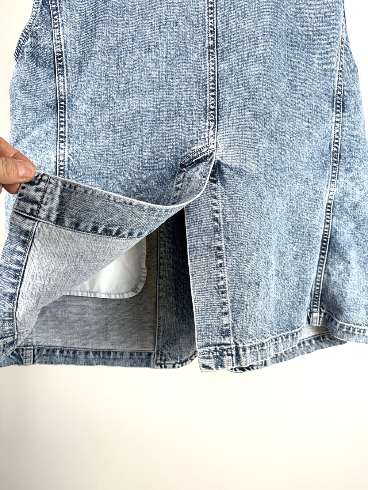 TOGA TOO / DENIM SLEEVELESS JACKET | glitter
