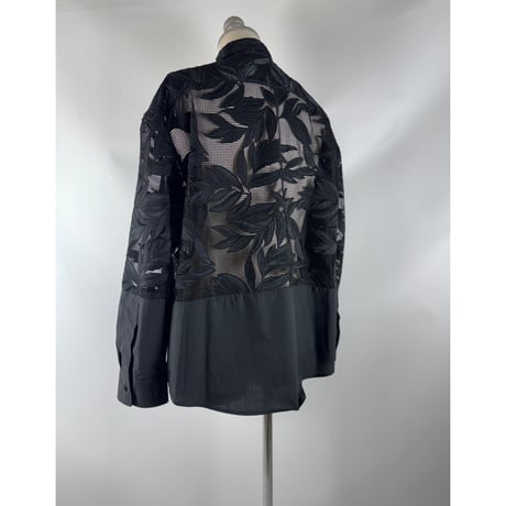 YOSHIO KUBO / YKS25207 STAR POCKET LACE L/S SHT