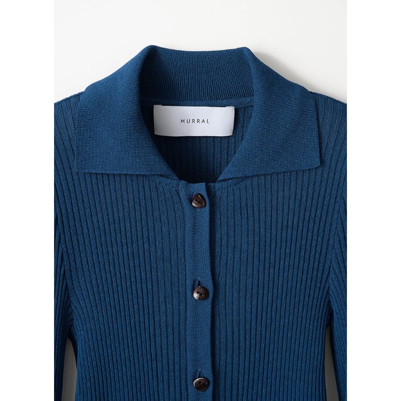 murral /Emerge flower knit shirt cardigan | gl