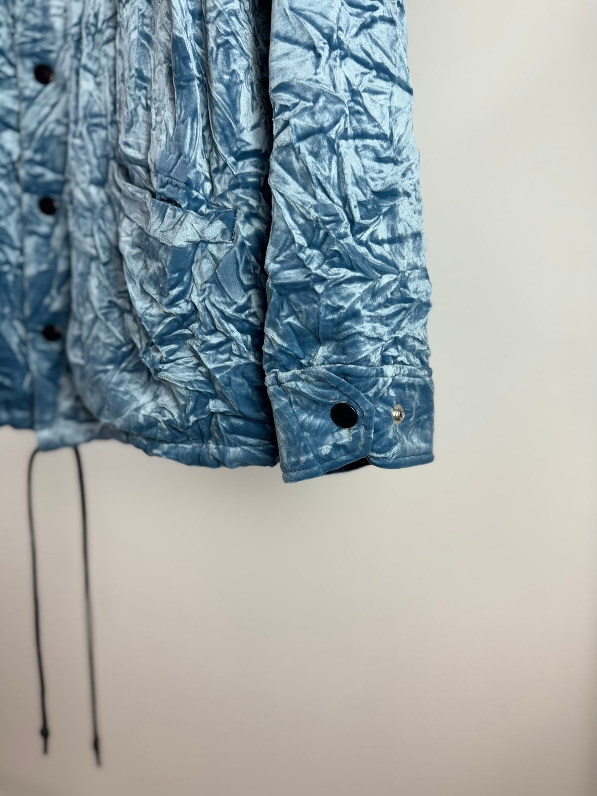 TOGA TOO / Velor jersey blouson | glitter ONL