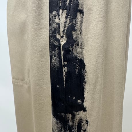 soe READY TO WEAR  / Hand Painted Side Line Trousers