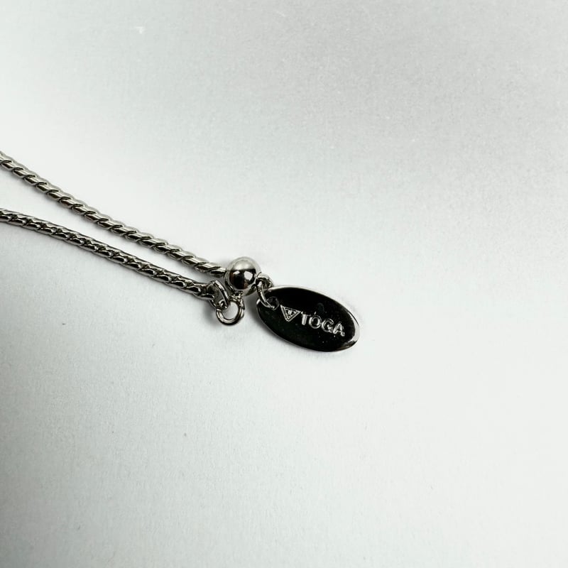 TOGA TOO / Triangle beads necklace | glitter