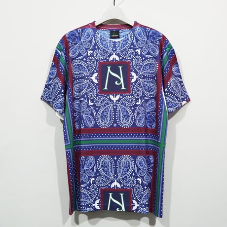 NONTOKYO　/　BANDANA PRINT T-SHIRT (NAVY)
