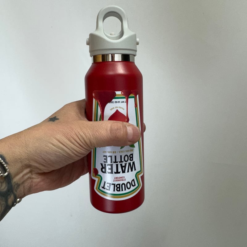 DOUBLET /FRIDGE STYLE WATER BOTTLE/SMALL | glit