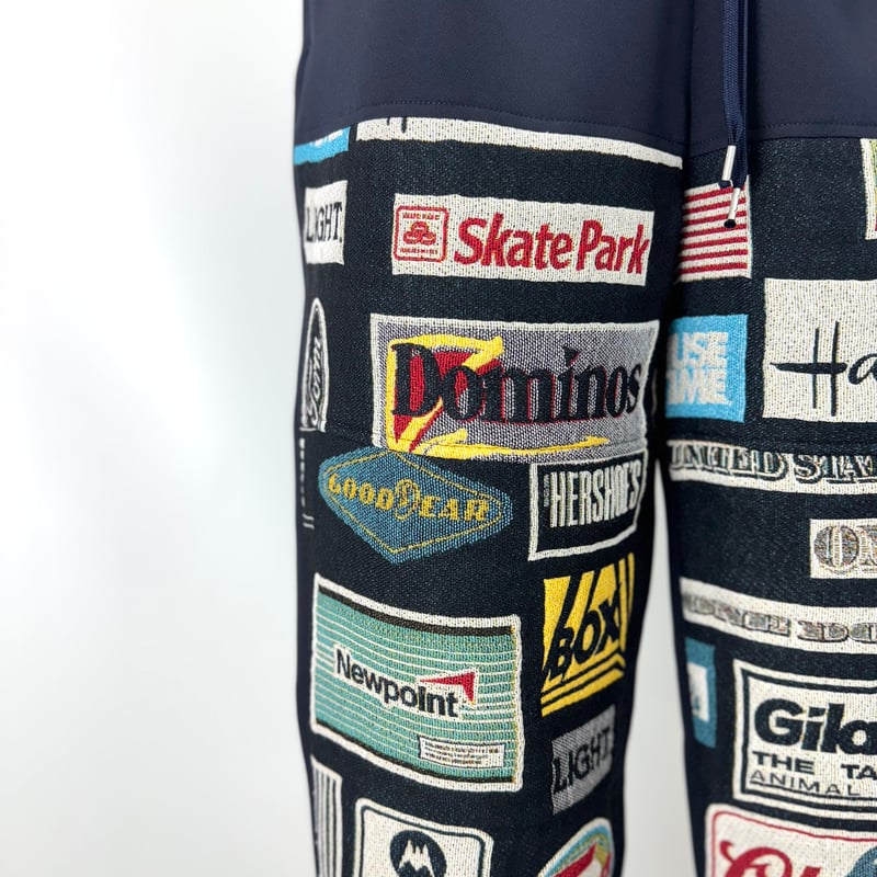 YOSHIO KUBO / MULTI-LOGO TUCK PT | glitter ON