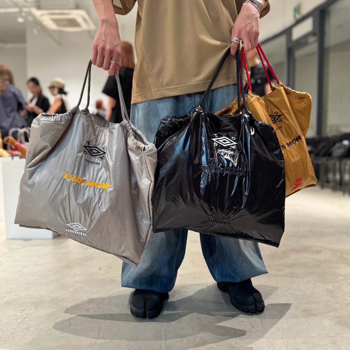 【TOGA×UMBRO】新品トートバッグ TOGA TOO / Tote bag UMBRO SP〔collaboration〕 |