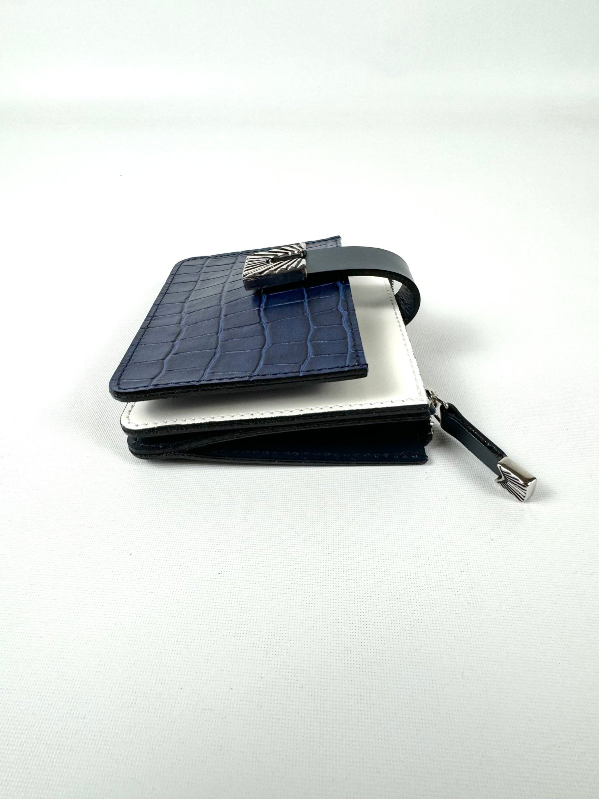 TOGA TOO / LEATHER WALLET SQUARE TIP | glitter