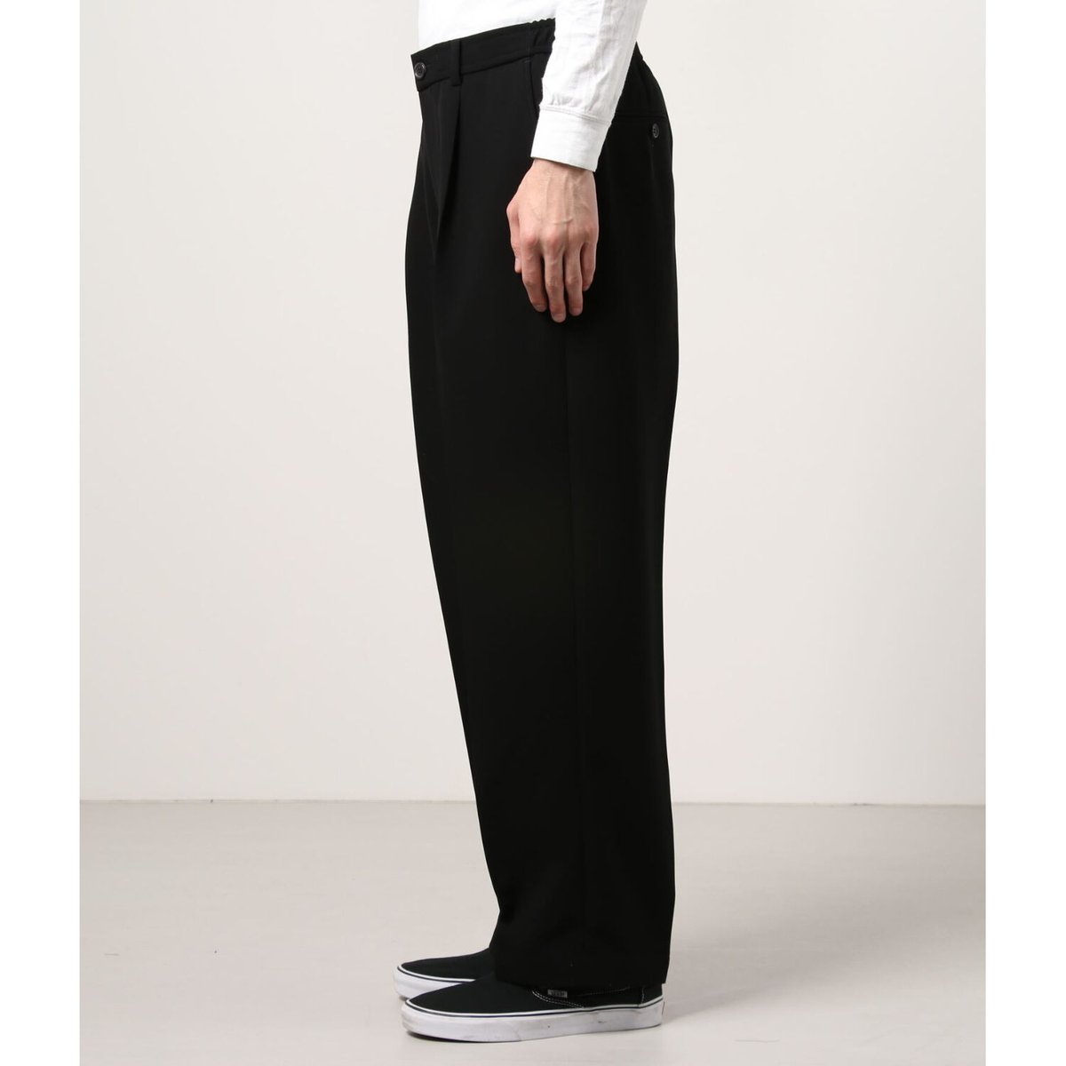 WIDE EASY SLACKS 21AW n.hoolywood-