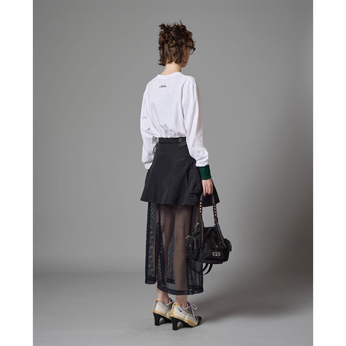 NONTOKYO / MESH LAYER SKIRT | glitter ONLINE S