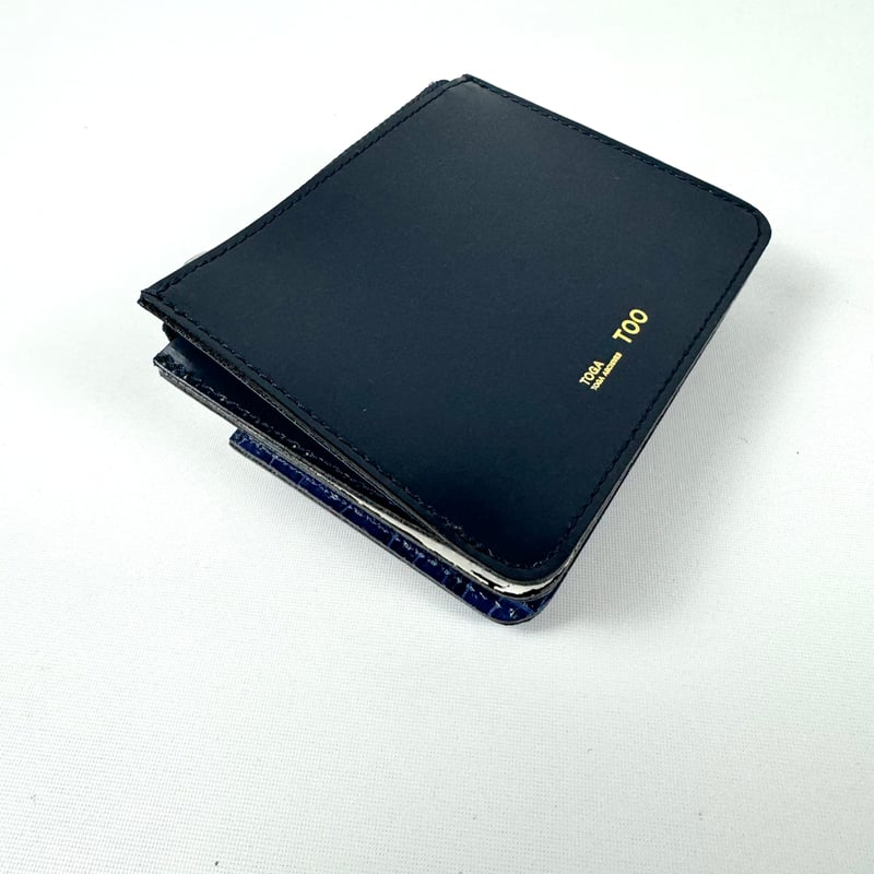 TOGA TOO / LEATHER WALLET SQUARE TIP | glitter TOGA TOO / LEATHER WALLET SQUARE TIP | glitter