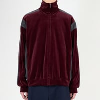 LADMUSICIAN / VELOUR LINE TRACK JACKET