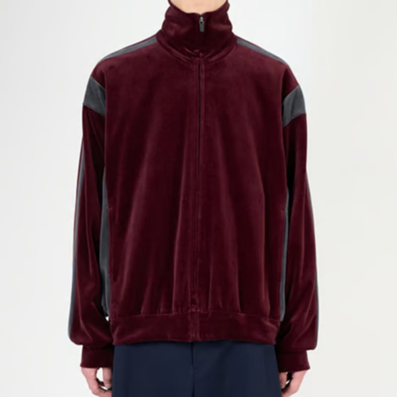 LADMUSICIAN / VELOUR LINE TRACK JACKET | glitte