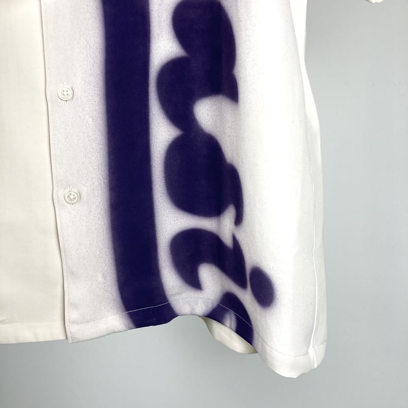 soe ready to wear シャツ soe READY TO WEAR/ Sprayed H/S Shirt | glitter