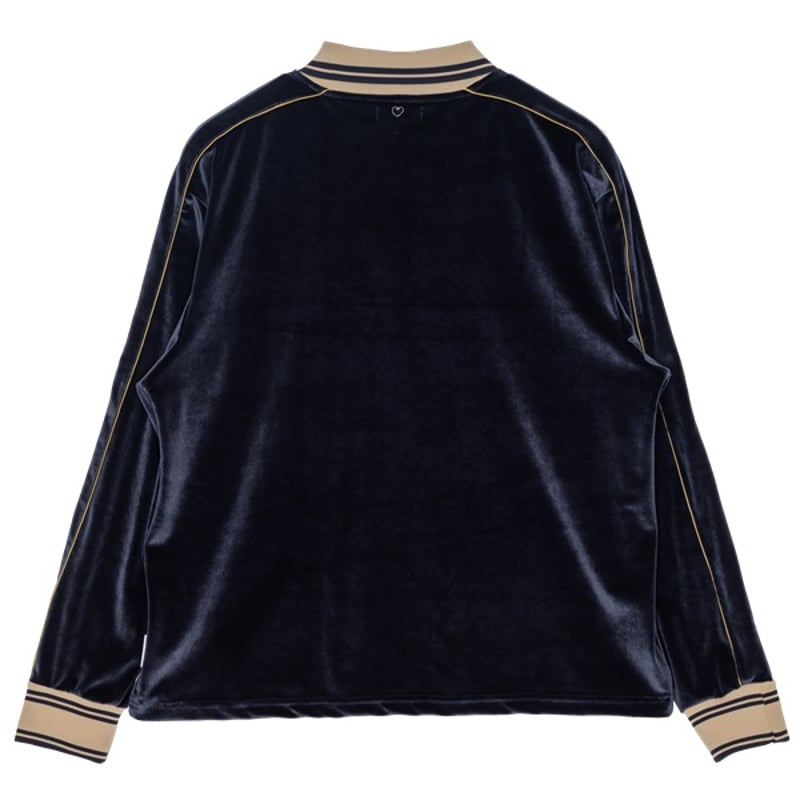 【希少】basicks Velvet Football Shirt BLACK BASICKS / Velvet Football Shirt | glitter ONLI