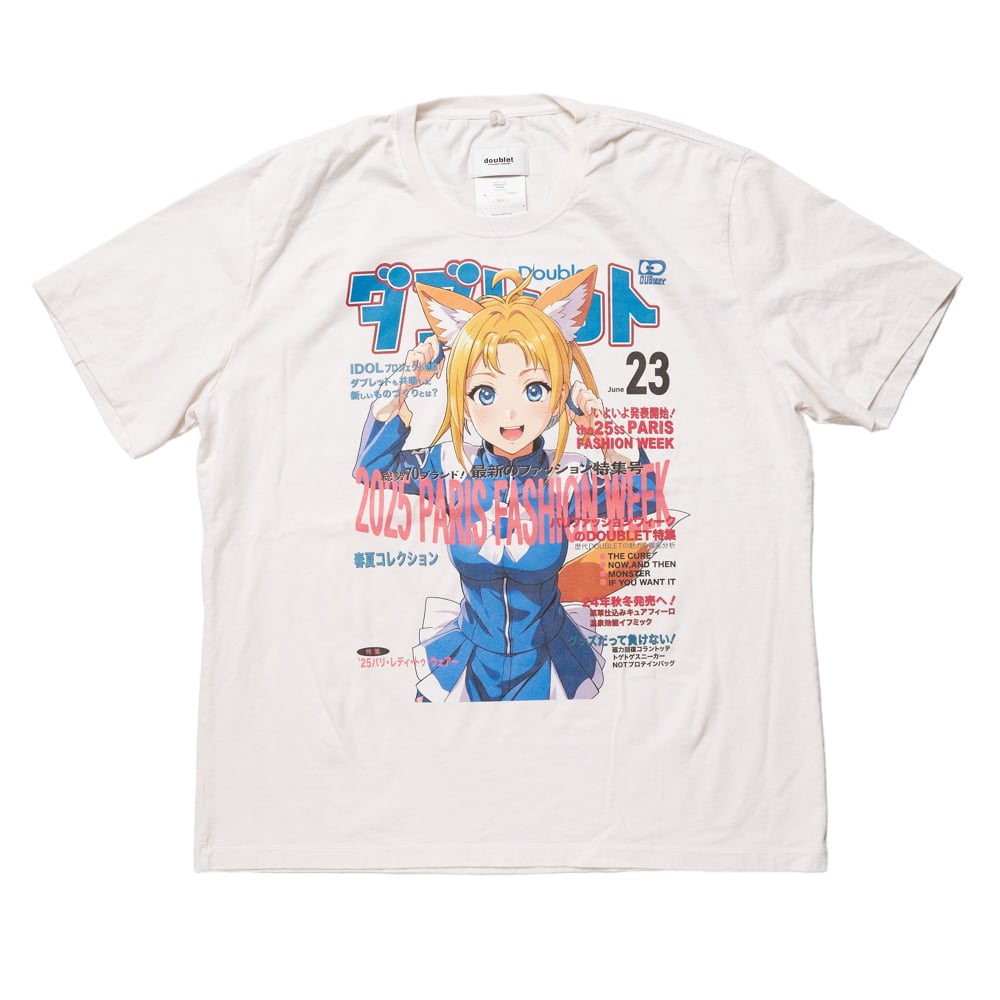 DOUBLET / ANIME PRINT T-SHIRT | glitter ONLIN