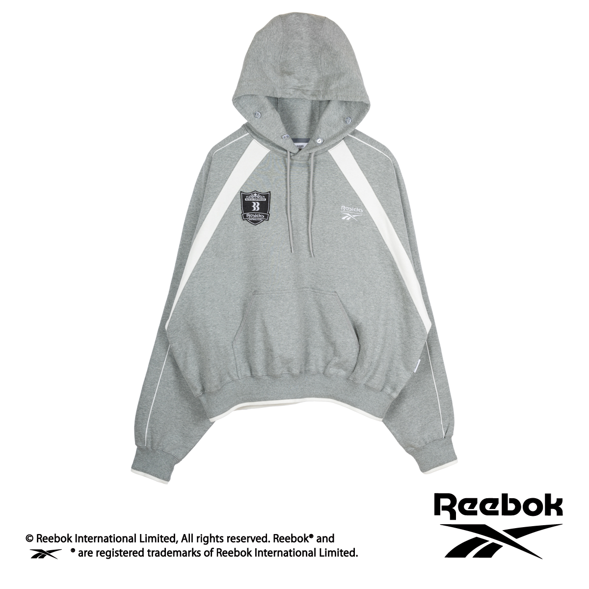 BASICKS / x Reebok Uniform Sweat Hoodier | glit