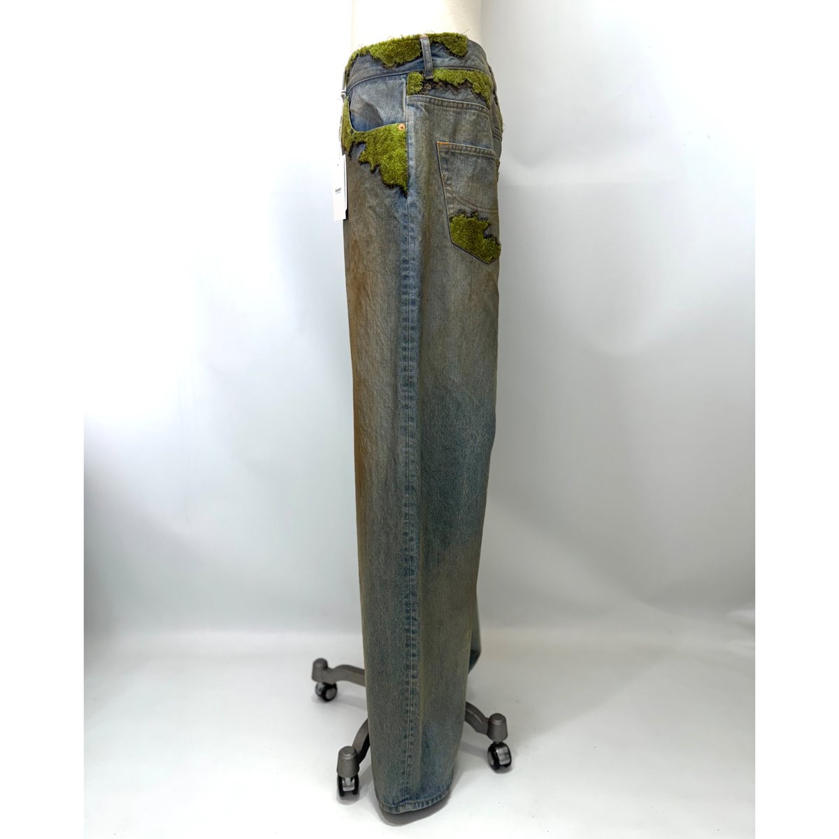 DOUBLET /MOSS-GROWN WOOD DENIM PANTS | glitter