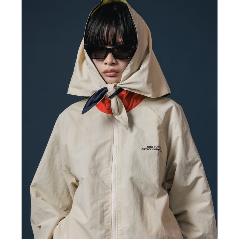 NONTOKYO / REVERSIBLE SWITCHING BLOUSON & SCARF