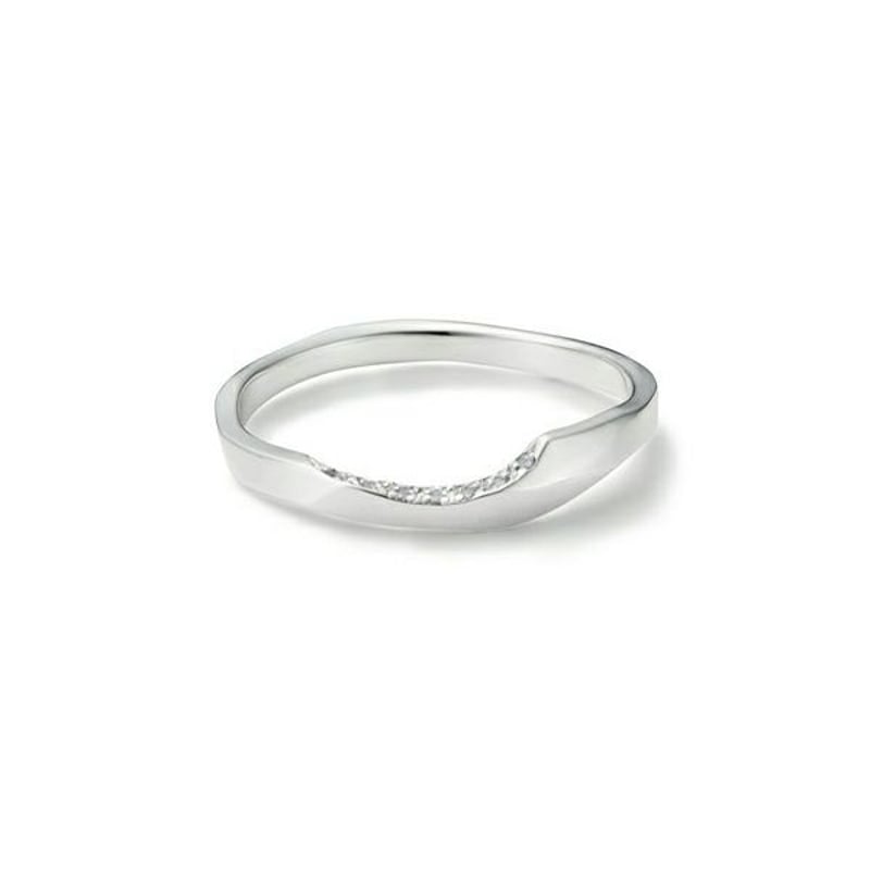 専用のGARNI S with dia 7号ガルニダイヤリング GARNI / Chip Ring - S - w/dia | glitter ONLINE