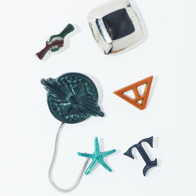 TOGA TOO / Metal pin set | glitter ONLINE STORE