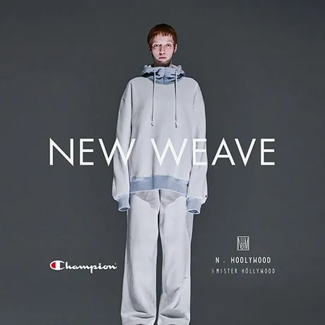 N.HOOLYWOOD × CHAMPION / HALF ZIP SWEATSHIRT