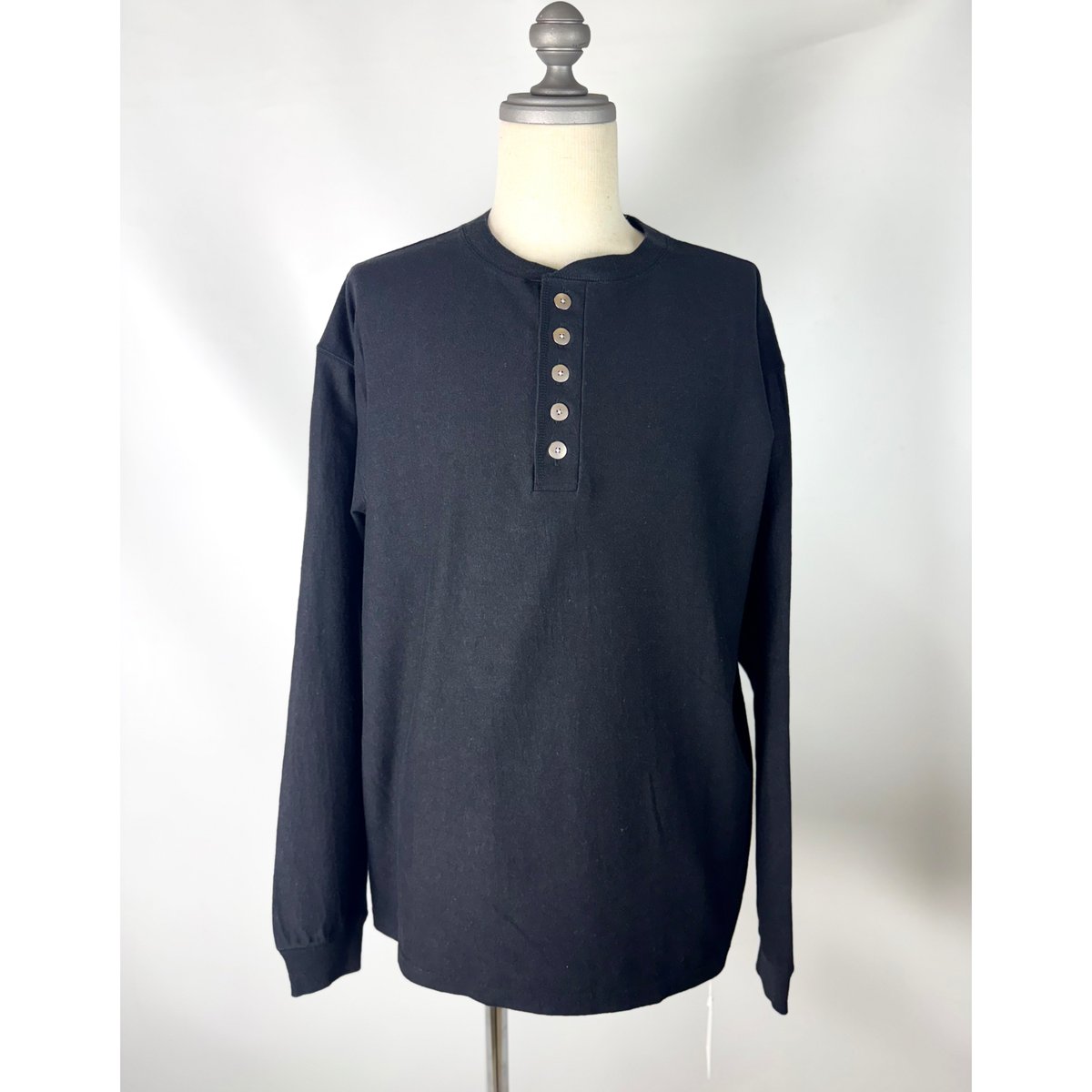 soe READY TO WEAR プリントシャツ サイズ0 コットン100% soe READY TO WEAR / Henryneck L/S T-Shirts | g