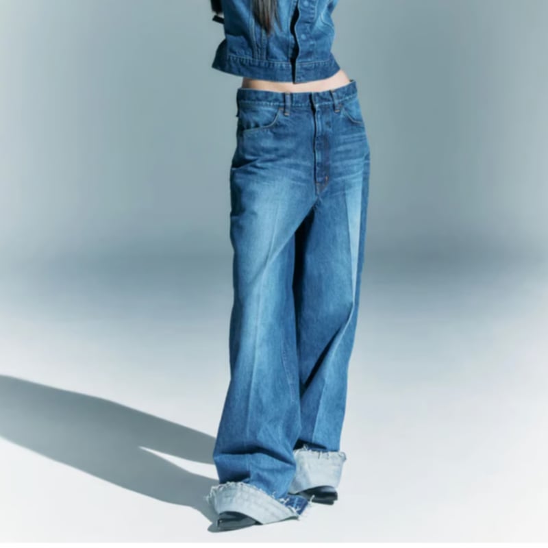 TOGA TOO WIDE DENIM PANTS