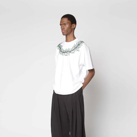 YOSHIO KUBO / YKS25112 CORD LEAF S/S T