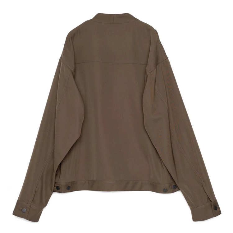 YOSHIO KUBO / YKS26501 COLLARLESS JACKET | glit