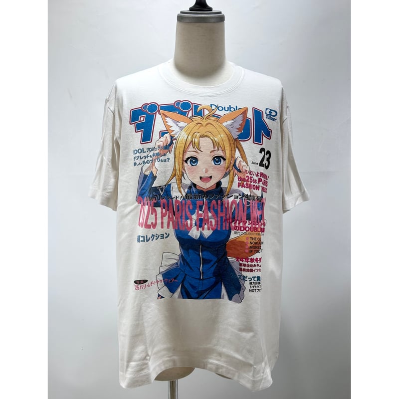 DOUBLET / ANIME PRINT T-SHIRT | glitter ONLIN DOUBLET / ANIME PRINT T-SHIRT | glitter ONLIN