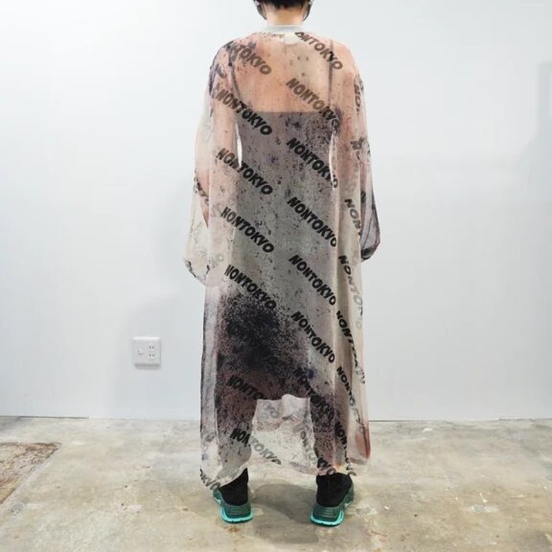 NONTOKYO / PRINT SHEER ONE-PIECE (LOGO) | glitt...