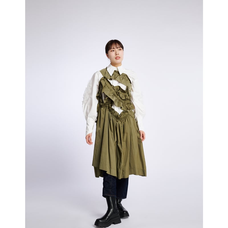 HOUGA /kiki frill dress | glitter ONLINE STORE