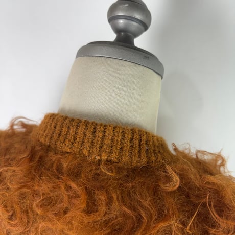 TOGA TOO / Shaggy knit cardigan