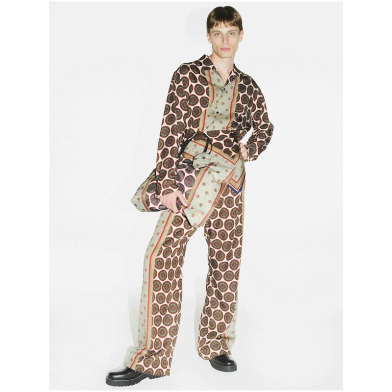 TOGA TOO / INNER PRINT SHIRTS | glitter ONLIN