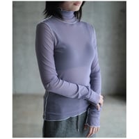 G.V.G.V.  / STRECH TULLE TOP