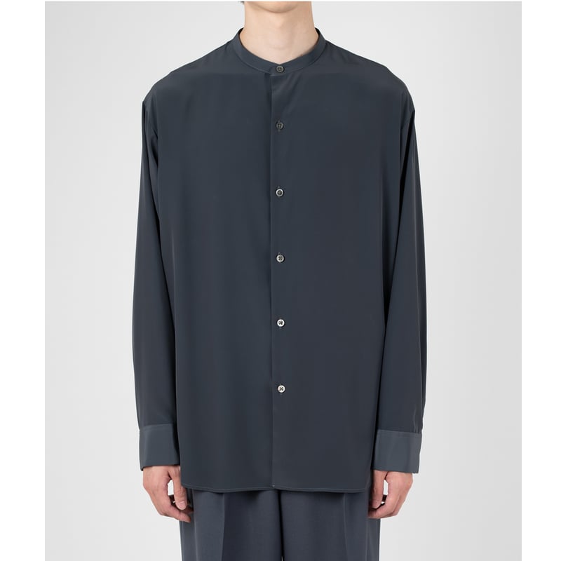 LADMUSICIAN / DECHINE BAND COLLAR BIG SHIRT | g