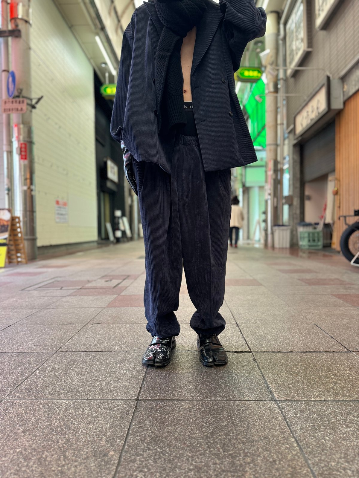 N.HOOLYWOOD ごわつい Nハリウッドイージーワイドパンツ36 24SS