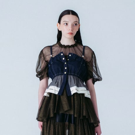 HOUGA  / conch bustier