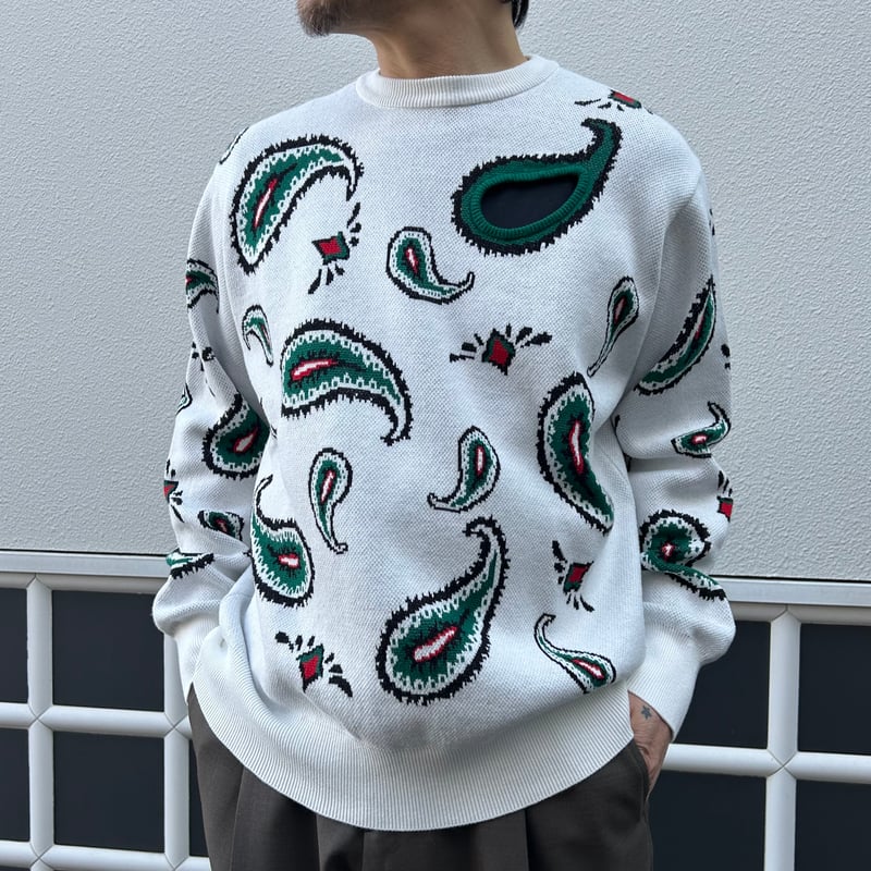 新品TOGA TOO PAISLEY JACQUARD KNIT ニット 新品TOGA TOO PAISLEY JACQUARD KNIT ニット