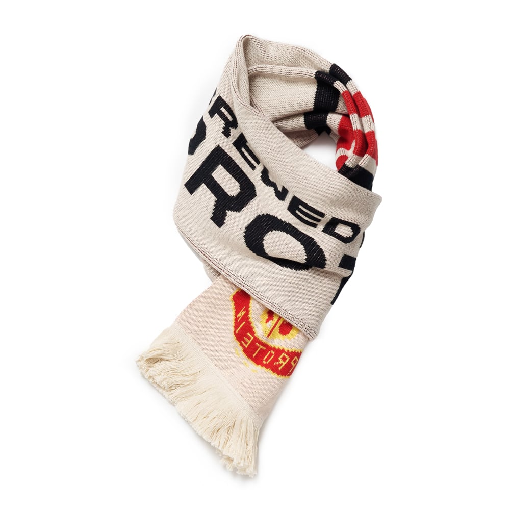 DOUBLET / ”TEAM SPIDER”FOOTBALL SCARF CARDIGAN