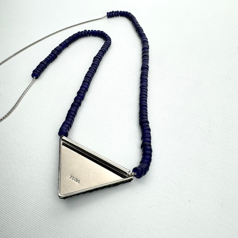 TOGA TOO / Triangle beads necklace | glitter TOGA TOO / Triangle beads necklace | glitter