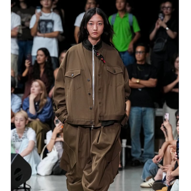 YOSHIO KUBO / YKS26501 COLLARLESS JACKET | glit