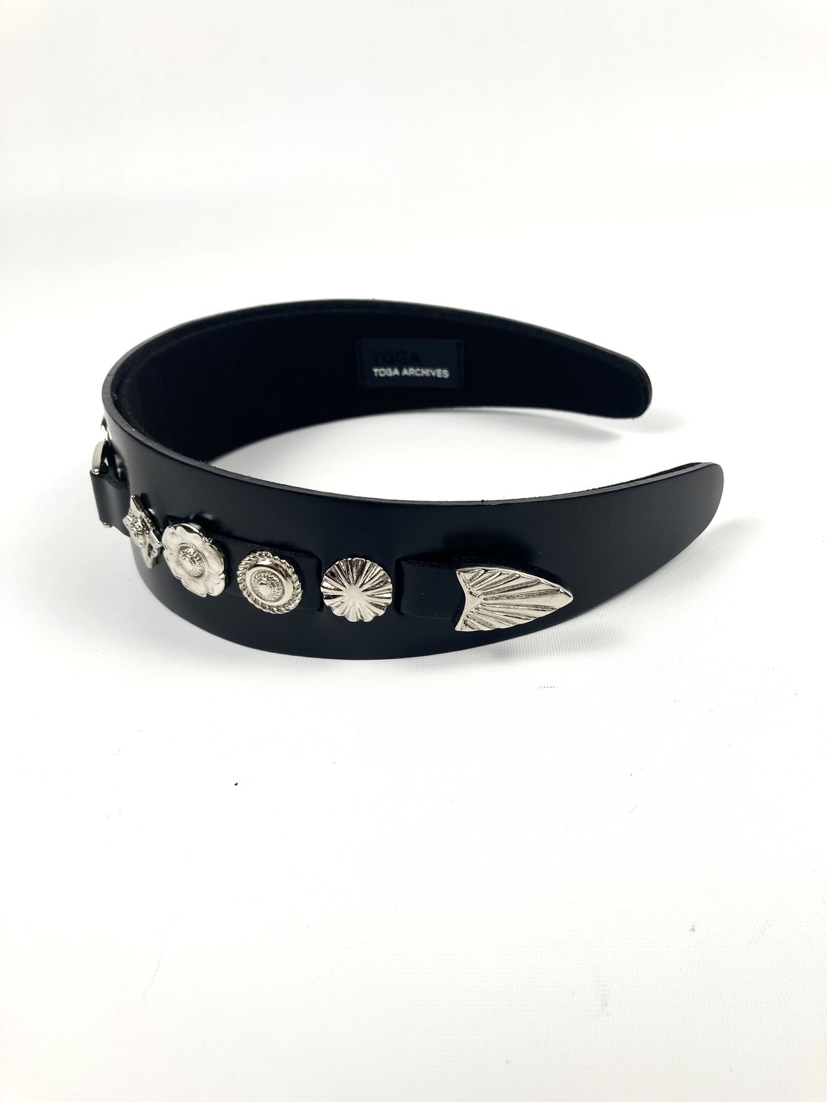 ②nd【先行予約】TOGA UNISEX / Leather headband 2 | g...