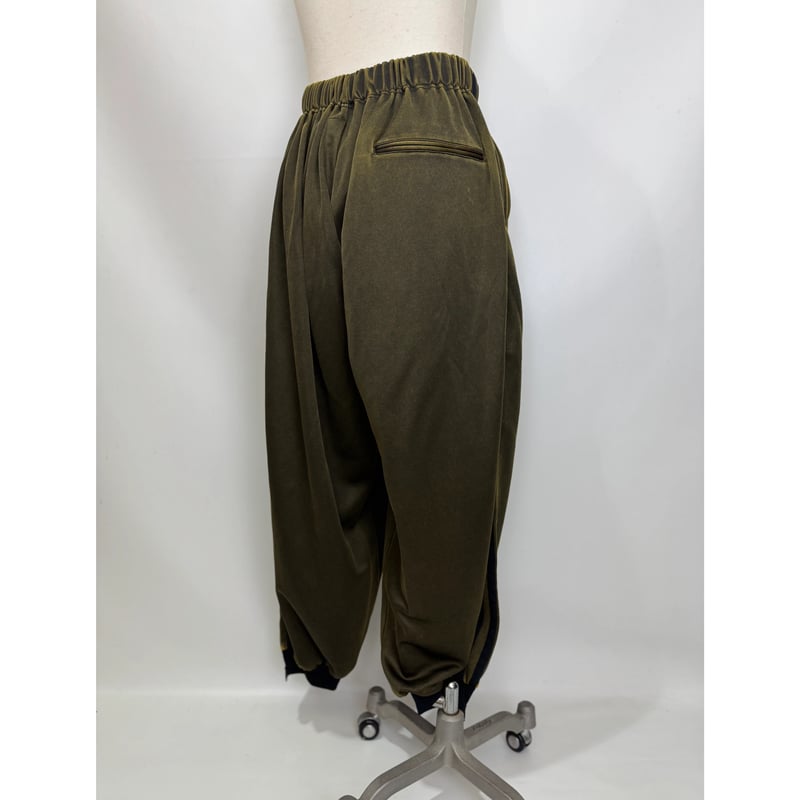 DOUBLET /FADED BLACK TRACK PANTS | glitter ONL