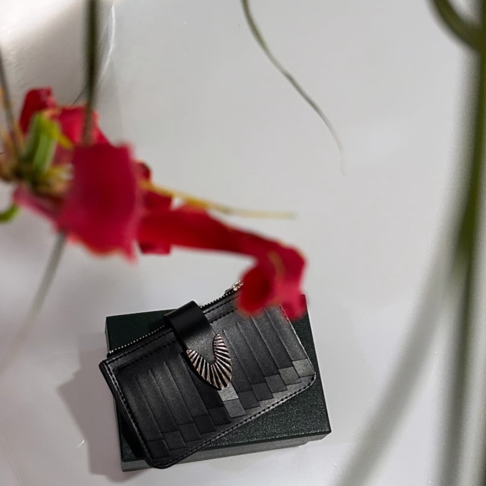 TOGA TOO / Fringe wallet small | glitter O