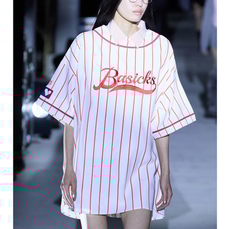 basicks ベイシックス SHIMING FOOTBALL DRESSES BASICKS Shirring Foootball Dress ワンピース ベイシックス